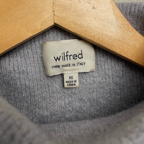Aritzia Wilfred Knit Grey XS Sweater - Picture 2 of 6
